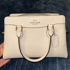 Coach Mini Sierra Satchel Crossbody – Chalk